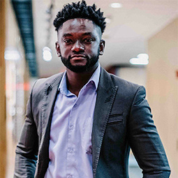 Yaw Addei-Boadu in a suit