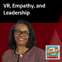 Icon saying VR, Empathy, and Leadership
