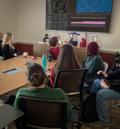 Students in the Secret Tools Class