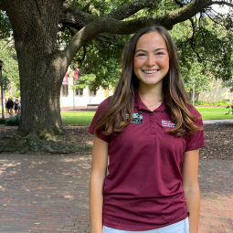 a photo of Lilly, an Undergraduate Research Ambassador