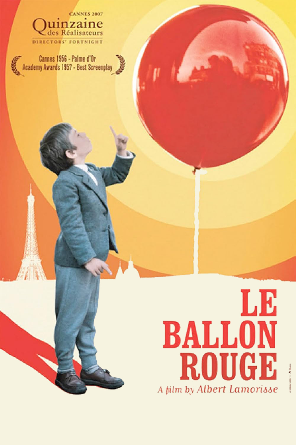 Poster for the film Le Ballon Rouge