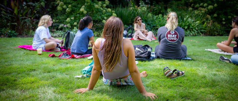 Group of people standing together 
