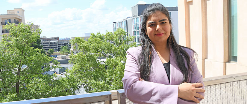 Ph.D. candidate Deepa Tilwani