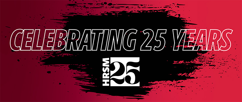 Celebrating 25 Years of HRSM banner