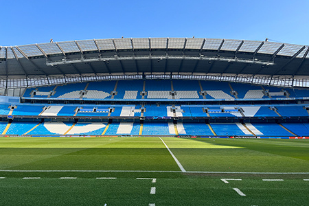 Field view of Manchester City's home field