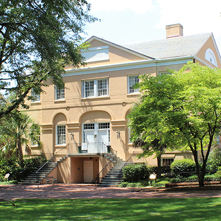 Exterior shot of McCutchen House