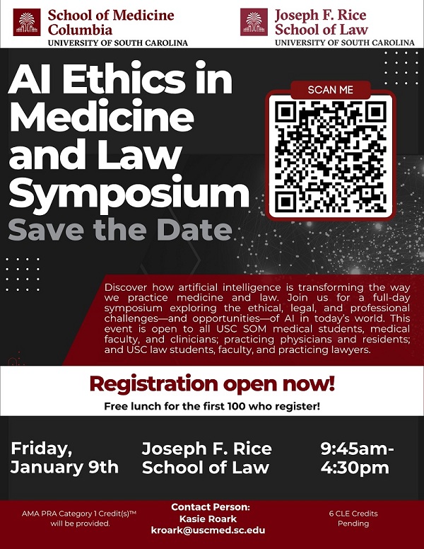 AI Ethics in Medicine and Law Symposium Image AI Ethics in Medicine and Law Symposium Image