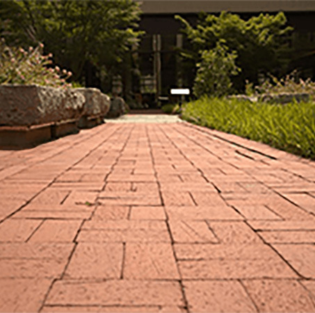 Bricks in Courtyard