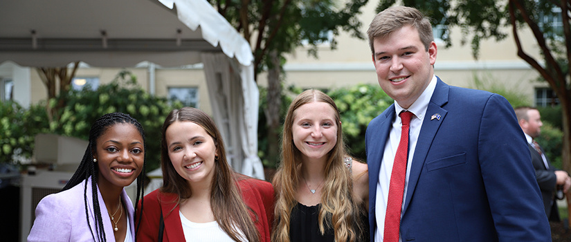 Students at Orientation