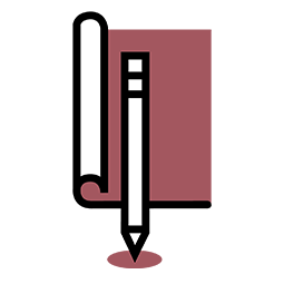 pen and notepad icon