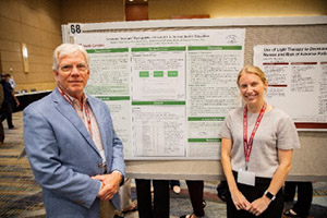 Hayden Petee and David Tussey at Discover USC.