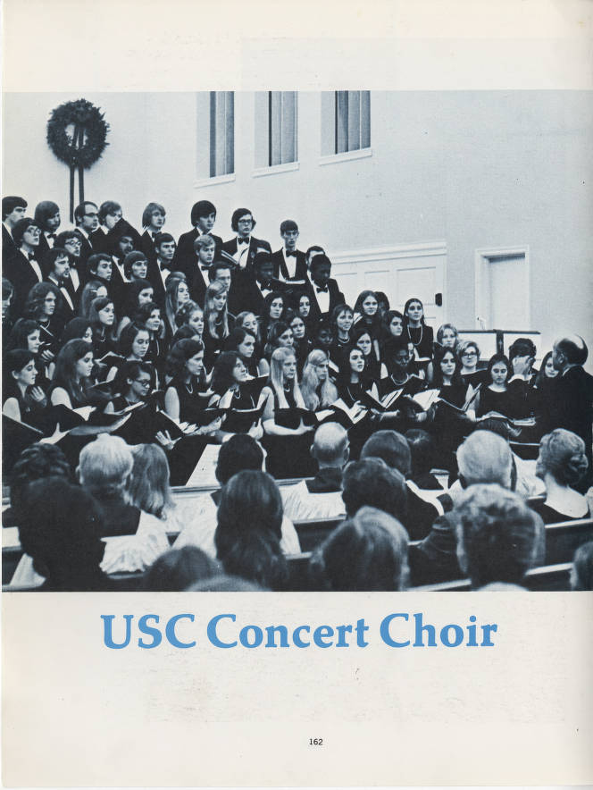 Concert Choir 1972 Concert Choir 1972