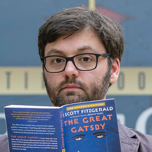 Michael Weisenburg reads from The Great Gatsby in honor of Gatsby’s 100th anniversary