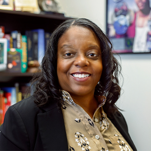 Natasha Brison, associate professor in the College of Hospitality, Retail and Sport Management's Department of Sport and Entertainment Management