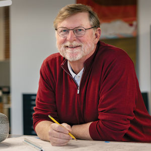 Beau Welling in his Greenville-based studio.